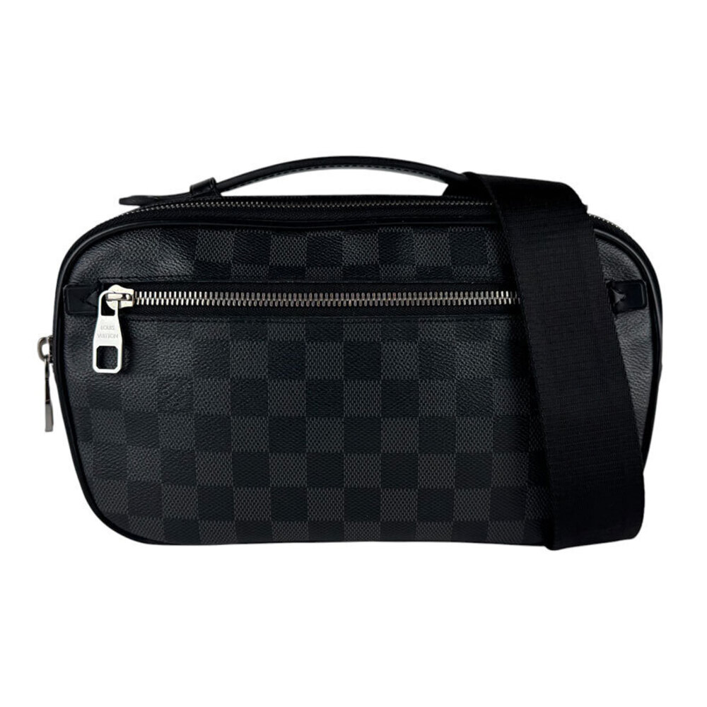 Louis Vuitton Damier Ambler Sling Crossbody Bag Crossbody Graphite Black